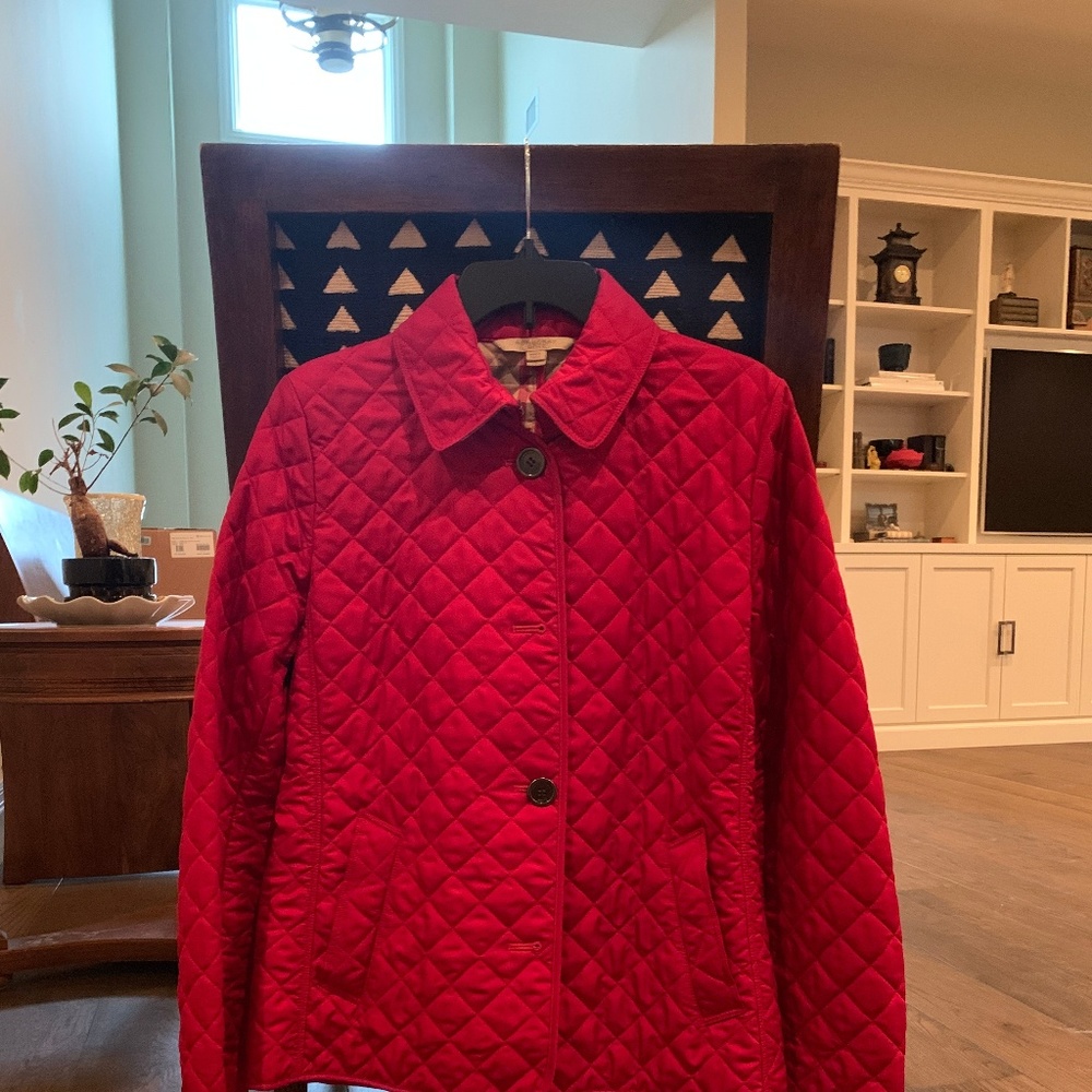 BURBERRY DIAMOND QUILTED JACKET
